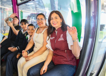 Teleférico de Uruapan mejora la vida diaria de estudiantes: Gabriela Molina
