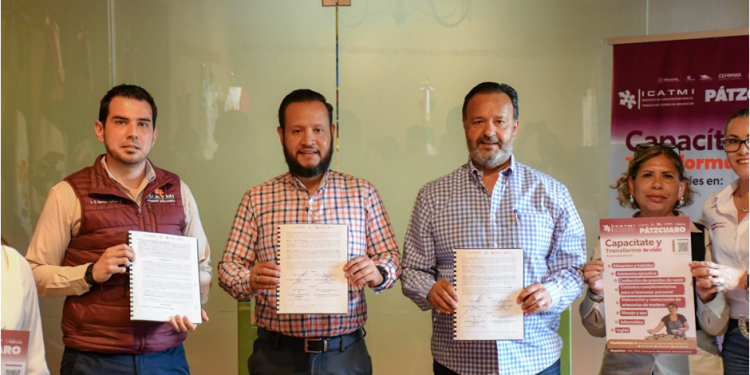 La capacitación transforma vidas y fortalece el futuro de Pátzcuaro: Julio Arreola