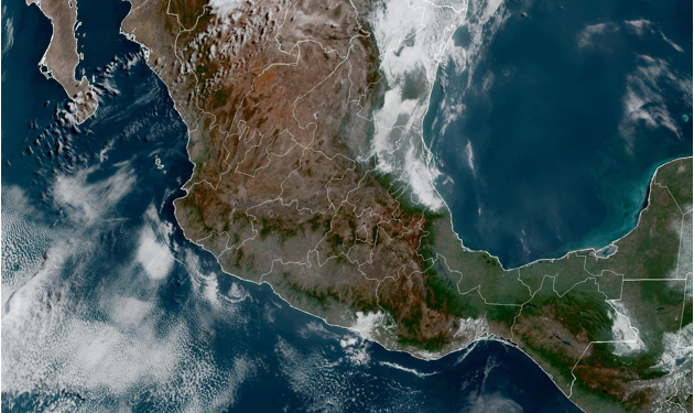 Lunes: continuarán las lluvias dispersas mientras el calor domina con intensidad en México.