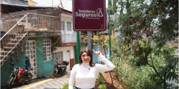 Senderos seguros del teleférico de Uruapan garantizan trayectos más dignos para todas