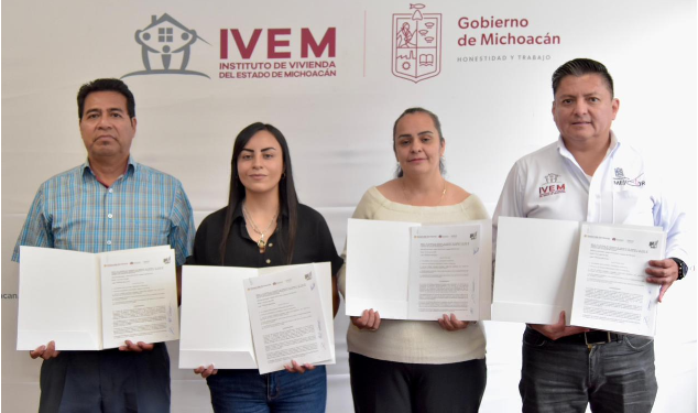 Mil nuevas viviendas transformarán la vida de familias en cinco municipios de Michoacán