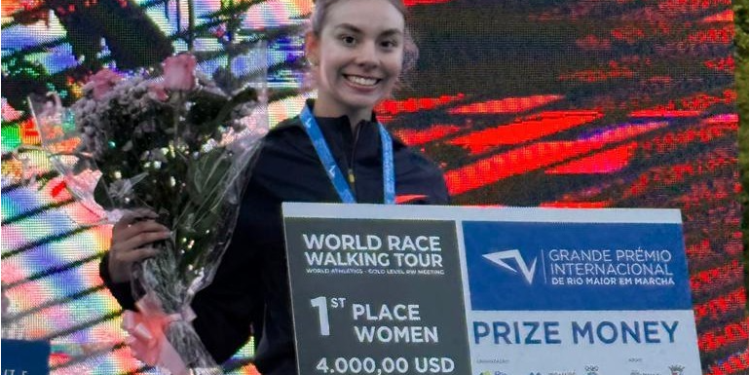 Marchistas mexicanos conquistan oro, plata y bronce en medio maratón de Portugal