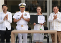 Recibe Martí Batres donación de antiguo Hospital Naval para brindar servicios médicos del ISSSTE en Yucatán