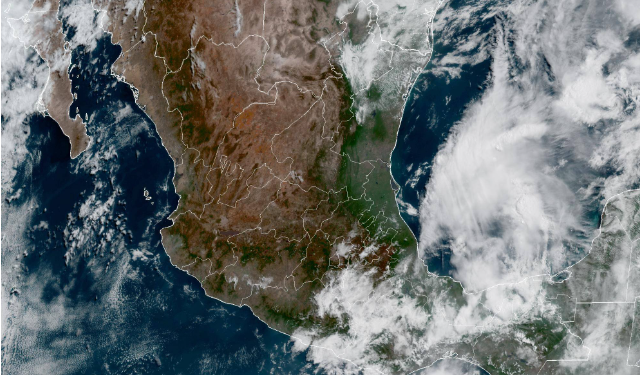 Jueves, con lluvias fuertes a puntualmente intensas en el centro, sur y sureste de México.