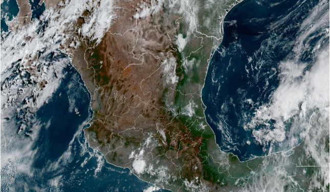 Viernes, con lluvias fuertes a muy fuertes concentradas en el sureste; continuará el calor en el país.