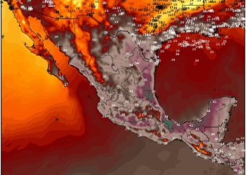 Miércoles: continuaremos con temperaturas muy calurosas a extremas intercalado con lluvias dispersas.