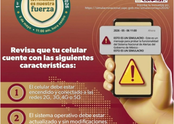 Más de 2 mil 500 inmuebles participarán en Michoacán en el Primer Simulacro Nacional 2026 