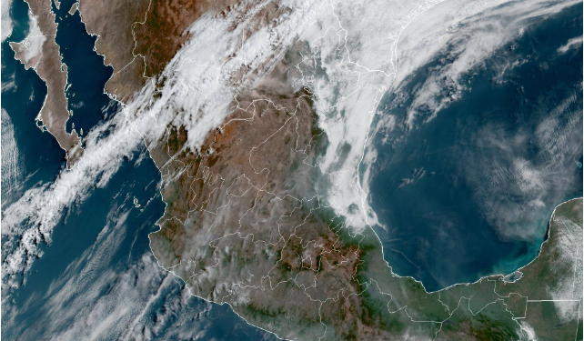 Jueves, con lluvias fuertes debido al ingreso de un sistema frontal; continuará el calor en México.