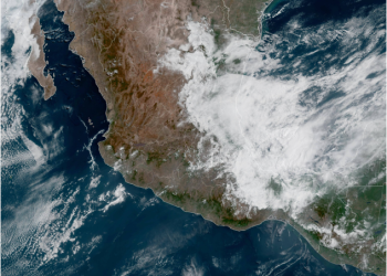 Domingo, con lluvias fuertes a muy fuertes en el transcurso de esta tarde en México.