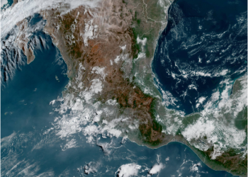 Jueves, concentrándose las lluvias en el occidente y sureste; continuará el calor en el país.