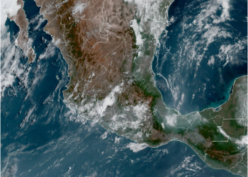 Sábado, continuando las lluvias en la zona centro; el calor persistirá en el país.
