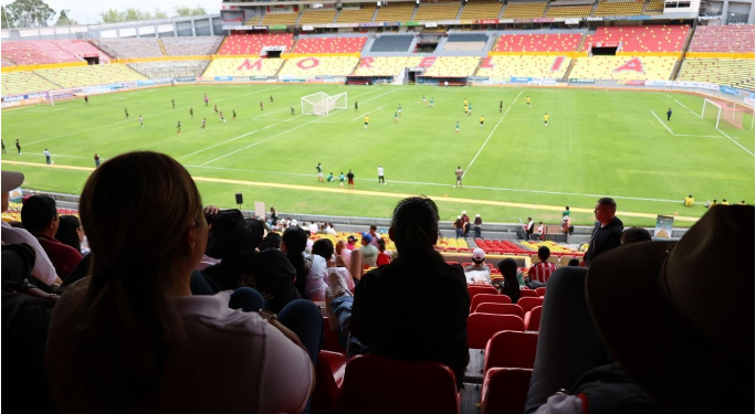 El Estadio Morelos abre sus puertas a jóvenes de la Copa Armonía y Bienestar
