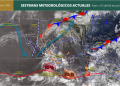 Buenos días. Te compartimos las condiciones meteorológicas previstas para este sábado, con información del Servicio Meteorológico Nacional de México.
