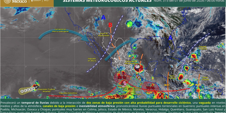 Pronóstico del tiempo en Michoacán