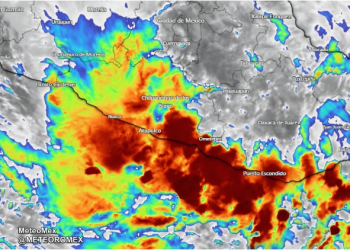 IMPORTANTE: En las próximas horas se pronostican lluvias fuertes a intensas debido a la circulación de la Depresión Tropical.