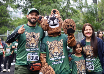 Carrera Michoacán por el Jaguar reúne a cerca de 650 participantes