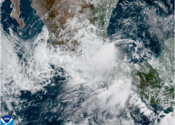 Miércoles, con lluvias fuertes a muy fuertes debido a la interacción de múltiples sistemas tropicales en México.