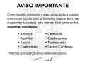 SEE suspende clases en Sierra-Costa por prevención ante Boris