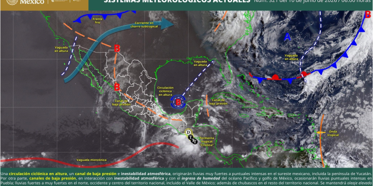 Pronóstico del tiempo en Michoacán