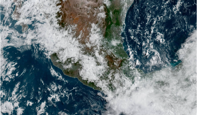 Jueves, con lluvias fuertes a intensas debido a canales de baja presión y una zona de inestabilidad con potencial ciclónico.