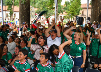México gana y Pátzcuaro celebra en grande en el Jalo Futbolero