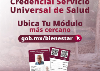 Continúa registro de Adultos Mayores y Personas con Discapacidad al Servicio Universal de Salud