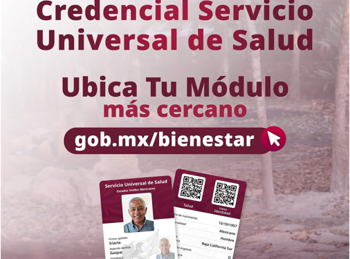Continúa registro de Adultos Mayores y Personas con Discapacidad al Servicio Universal de Salud