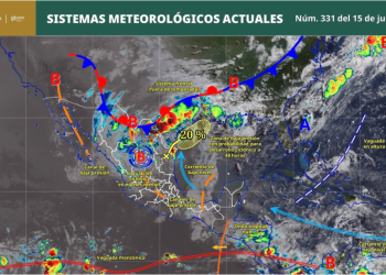 Buenos días. Te compartimos el pronóstico meteorológico para este día, con información de @conagua_clima.