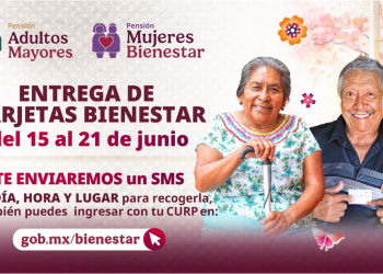 Bienestar realiza la entrega de Tarjetas de las Pensiones para Adultos Mayores y Mujeres Bienestar: Leticia Ramírez
