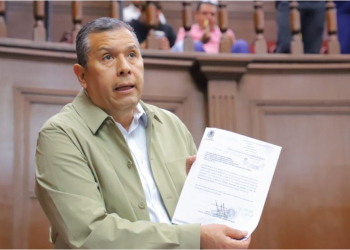 Licencia de Torres Piña, es parte de la estrategia de Bedolla; ya esta autorizada porque el Congreso es una Oficialía de Partes