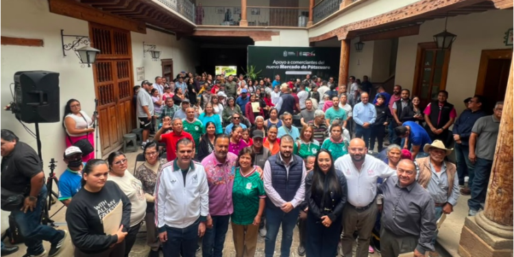 Con hechos, respaldamos a quienes mueven la economía de Pátzcuaro: Julio Arreola