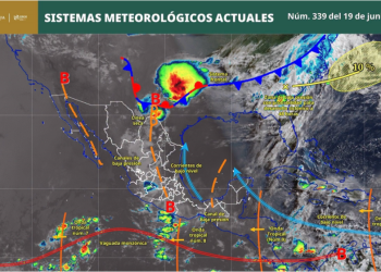 Buenos días. Te compartimos el pronóstico meteorológico para este día, con información de @conagua_clima.