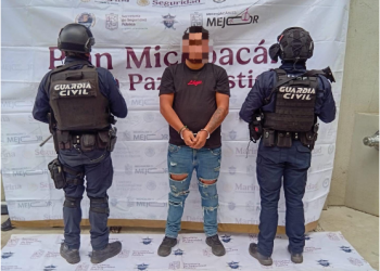 SSP detiene a objetivo delincuencial en Los Reyes