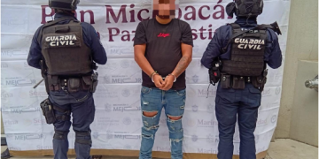 SSP detiene a objetivo delincuencial en Los Reyes