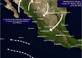 IMPORTANTE: Finalizaremos junio sin presentarse ninguna amenaza ciclónica para las costas de México.