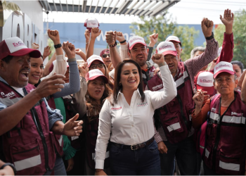 Presuntamente, empleados del Gobierno de Bedolla; están siendo obligados a ir a evento de Gladys, este domingo en la Monumental