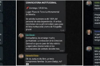 Bedolla y Gladys le ponen tarea a funcionarios para llenar la monumental de Morelia