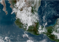Martes, con las lluvias fuertes debido a la interacción de diversos sistemas meteorológicos; continúa la presencia del Polvo del Sahara.