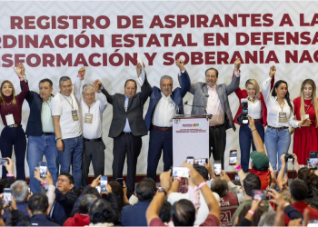 Morón, único respaldado como aspirante por Morena y el PT en Michoacán
