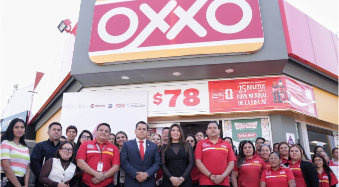 Fortalece Seimujer protección ciudadana con 172 Zonas Seguras en tiendas Oxxo