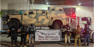 La diligencia judicial fue ejecutada por la FGE con el respaldo de la SSP, Defensa y Guardia Nacional
