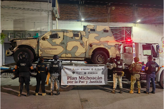 La diligencia judicial fue ejecutada por la FGE con el respaldo de la SSP, Defensa y Guardia Nacional