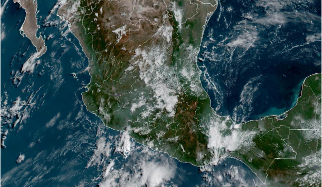 Sábado, con lluvias fuertes debido al avance de ondas tropicales al sur de México.