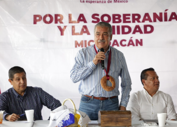 La unidad del pueblo es el baluarte para consolidar la transformación de Michoacán: Raúl Morón