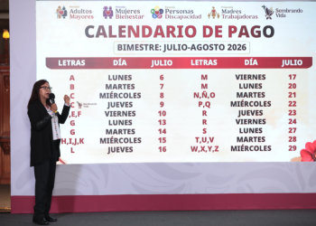 Del 6 al 29 de julio se realiza el pago de las Pensiones para el Bienestar correspondiente al bimestre julio- agosto: Leticia Ramírez