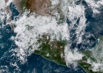 Viernes, concentrándose las lluvias y tormentas de manera más dispersa pero puntuales en México.