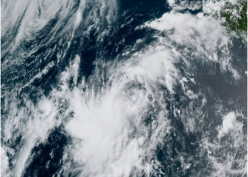 Esta tarde se ha desarrollado la tormenta tropical Fausto, el sexto ciclón tropical de la temporada en el Pacífico.