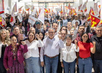 Avanza Morón en la construcción de la unidad en Michoacán