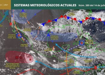 ¡Buenos días! conoce los sistemas meteorológicos actuales presentes en México y sus efectos. ¡Protégete!