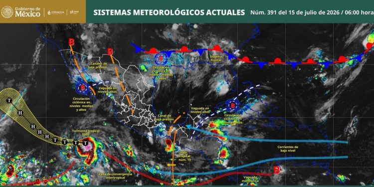 Buenos días. ¡Atención! Las lluvias se mantendrán en gran parte del país.